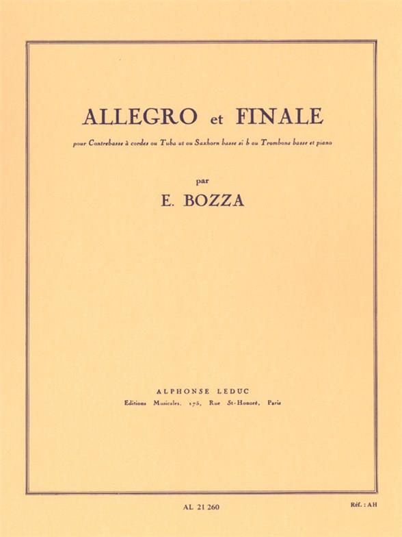 Allegro et finale