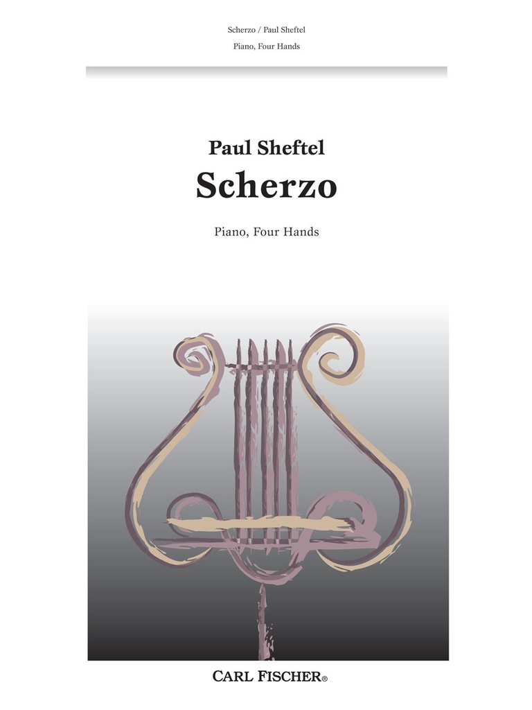 Scherzo for piano - 4 hands