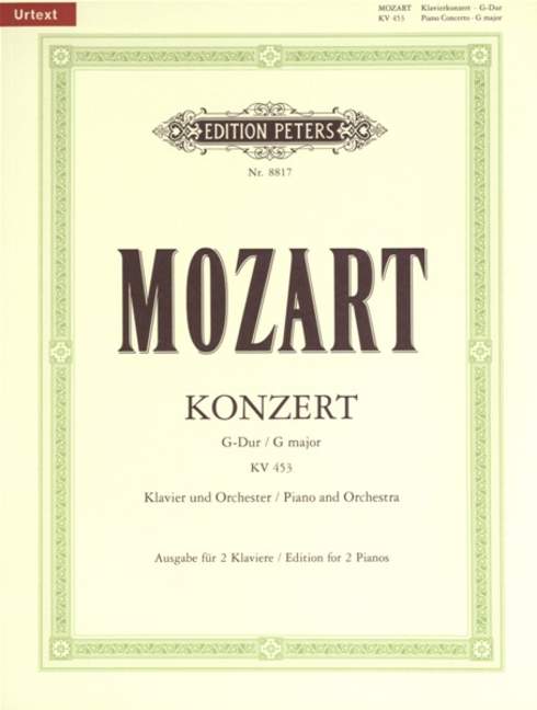 Konzert 17 G-dur, KV.453