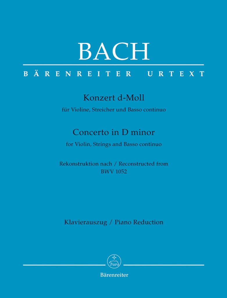 Concerto d minor nach BWV.1052