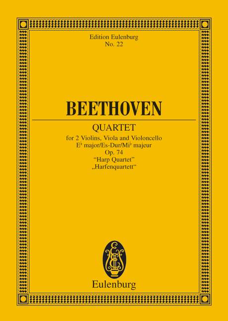 Streichquartett, Op.74 (Study score)