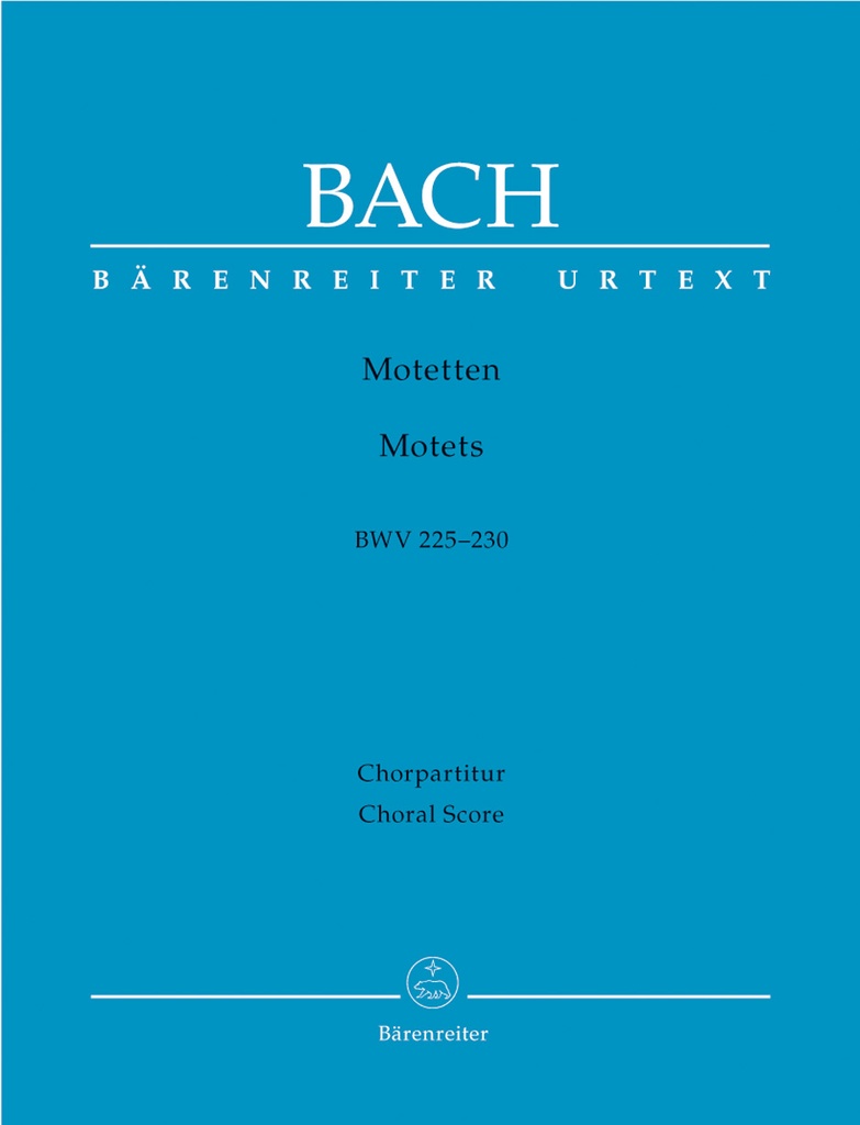 Motetten, BWV.225-230 (Choral score)