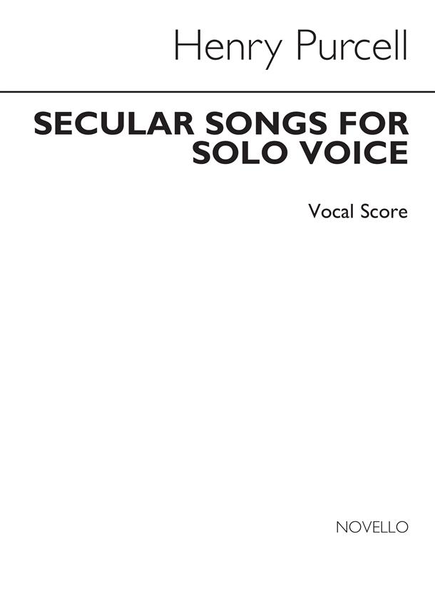 Secular songs for single voice (Vol.25)