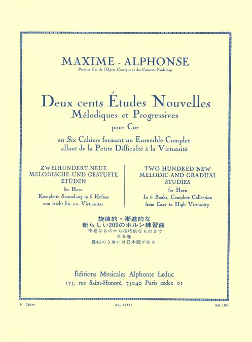 200 Etudes Nouvelles - Vol.3