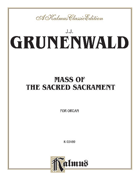 Mass of the sacred sacrament