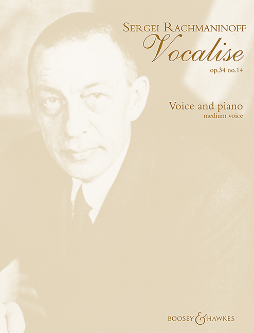 Vocalise, Op.34 no.14 (Medium Voice)