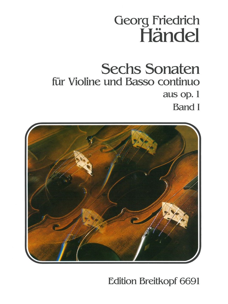 6 Sonatas Op. 1 - Vol.1: Nos.3,10,12