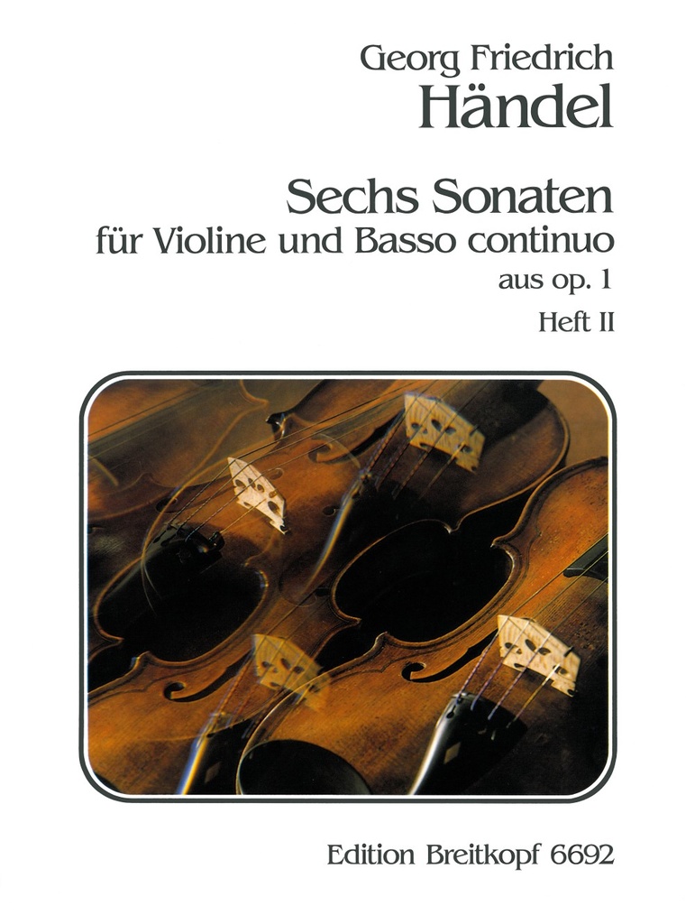 6 Sonatas Op. 1 - Vol.2: Nos.13,14,15