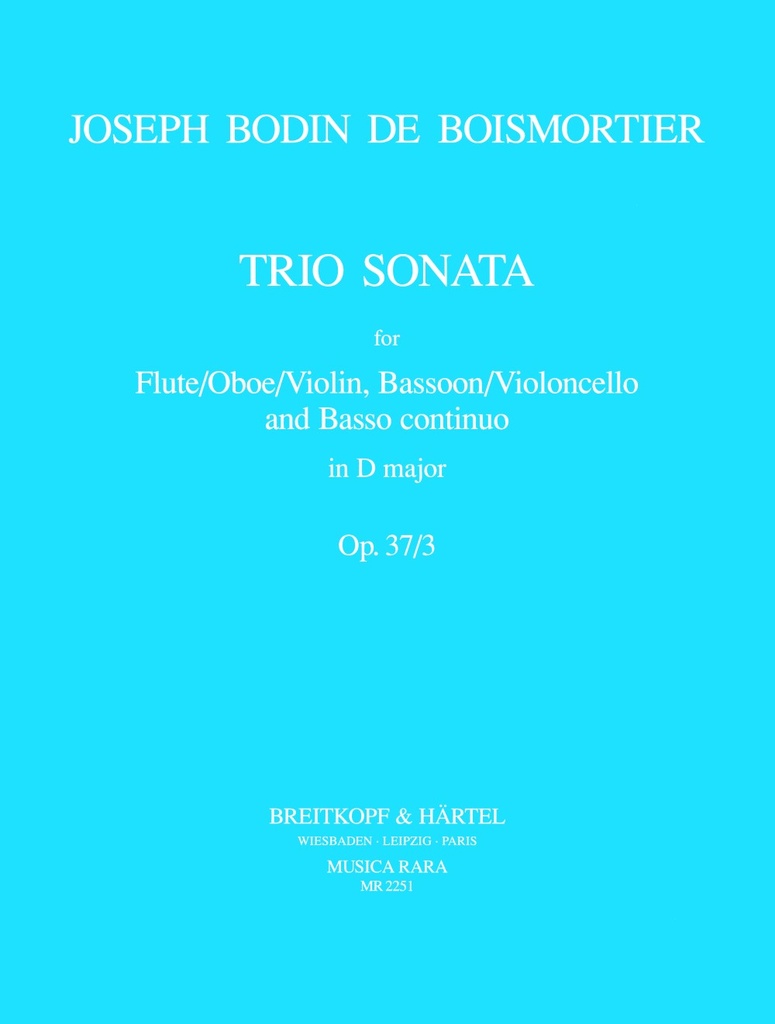 Trio Sonata in D major, Op.37/3