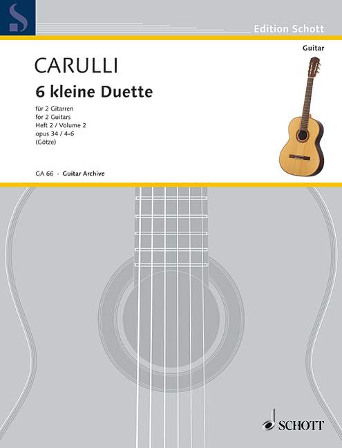 6 Kleine Duette, Op.34 – Vol.2