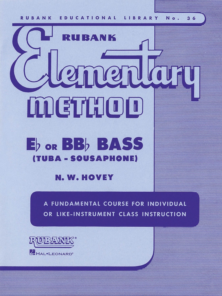 Elementary Method for Eb or Bb Bass