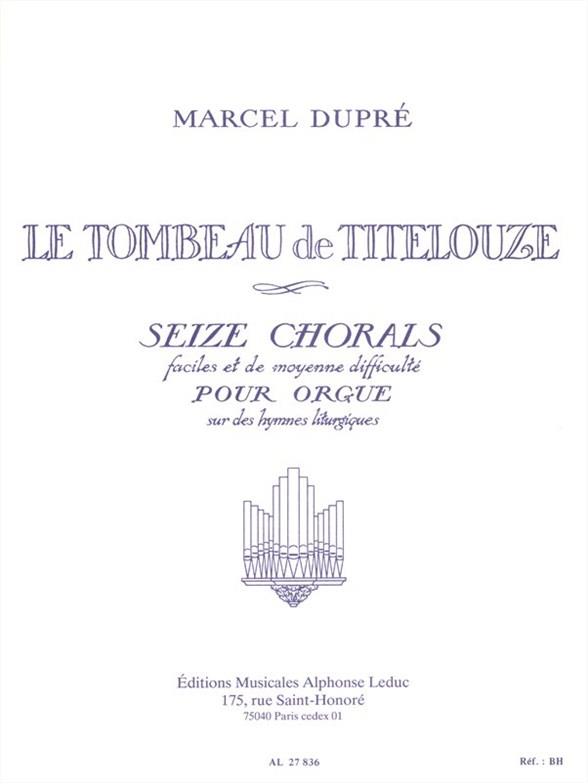 Le tombeau de Titelouze, Op.38