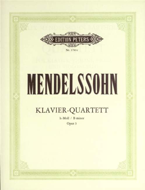 Klavierquartett in h, Op.3