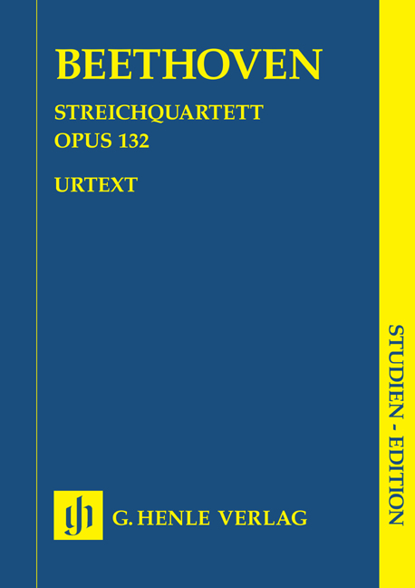 Streichquartett, Op.132 (Study score)