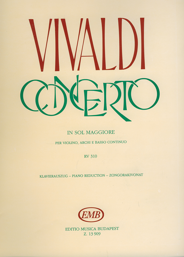 Concerto in sol magg., RV.310