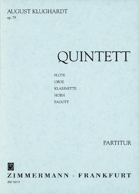 Quintett, Op.79 (Study score)