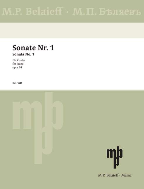 Sonate No.1, Op.74