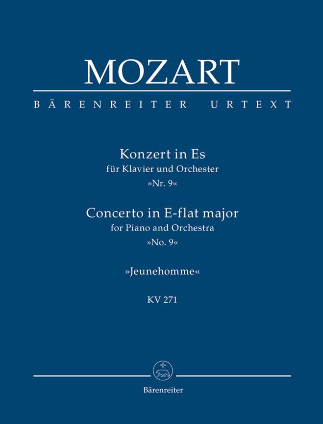 Piano Concerto in E flat, KV.271 (Study score)