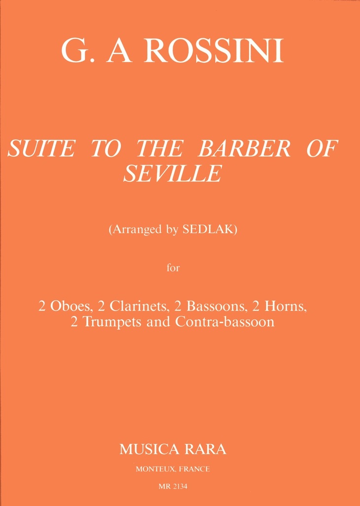 The Barber of Seville (Score and parts)