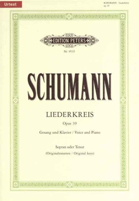 Liederkreis, Op.39 (Hohe Stimme)