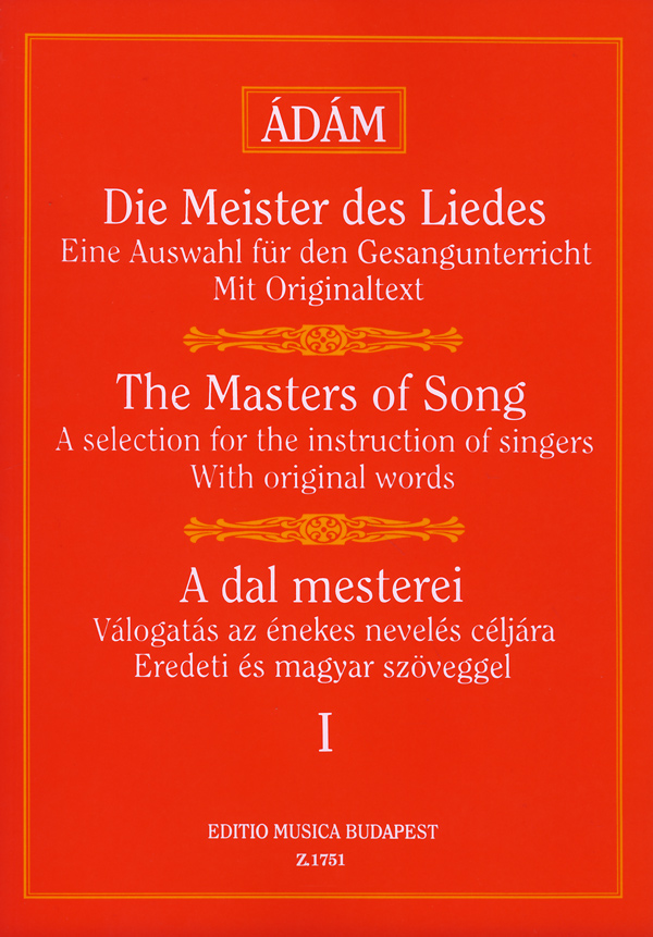 Die Meister des Liedes - Band 1