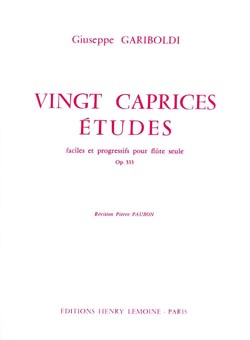 20 Caprices-Etudes, Op.333
