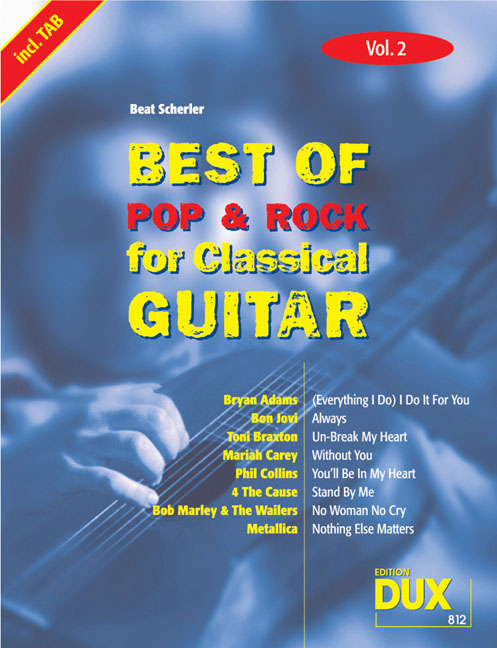 Best of Pop & Rock for Classical Guitar - Vol.2