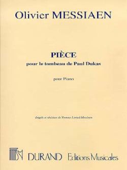 Pièce pour le Tombeau de Paul Dukas