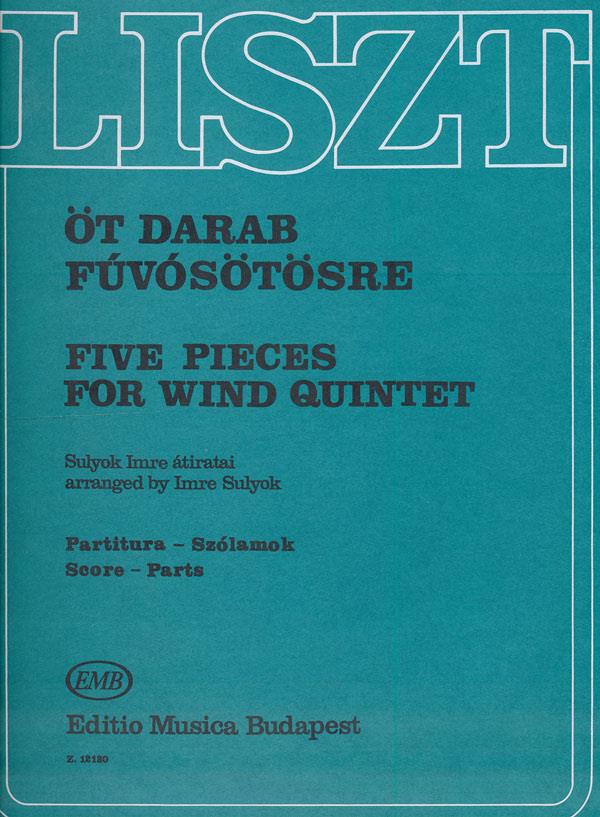 5 Pieces for wind quintet (Score and parts)