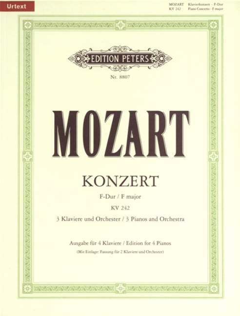 Konzert in F, KV.242