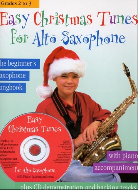 Easy christmas tunes for alto saxophone