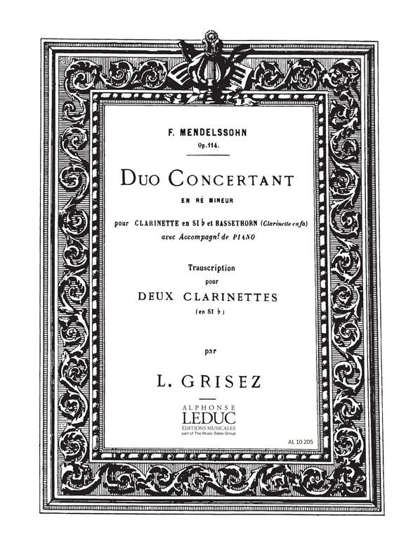 Duo concertant, Op.114