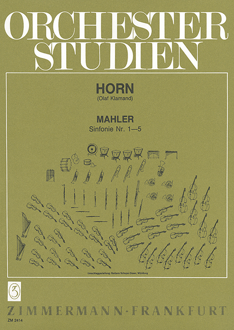 Orchesterstudien Sinfonien 1-5