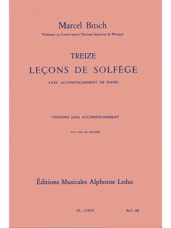 13 Leçons de Solfège (5 Clés)