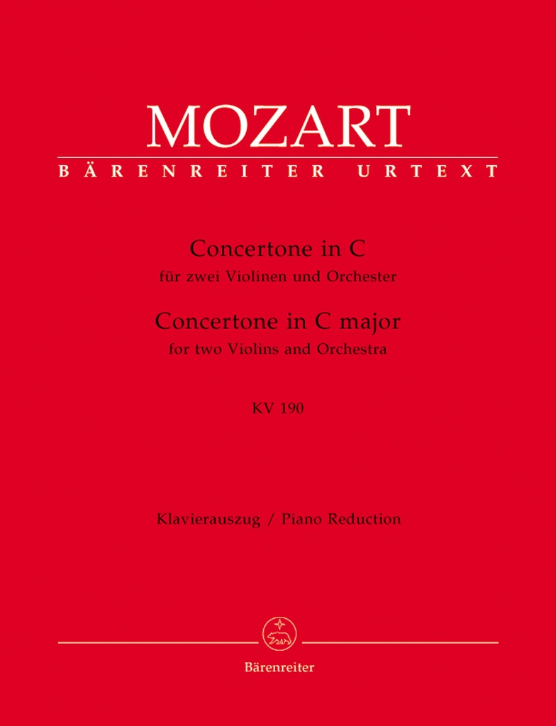 Concertone C major, KV.190