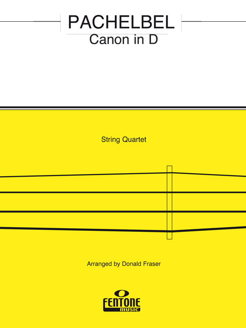 Canon in D for string quartet