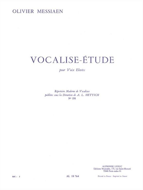 Vocalise Etude (Soprano)