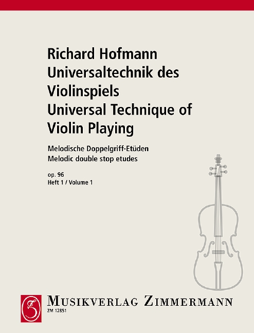 Universal Technik Violinspiels, Op.96/1