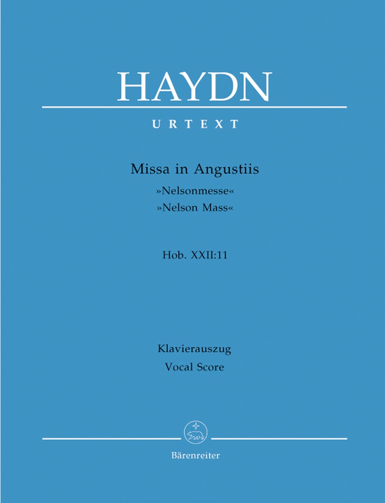 Missa in Angustiis Hob.XXII:11, Nelson Mass (Vocal score)