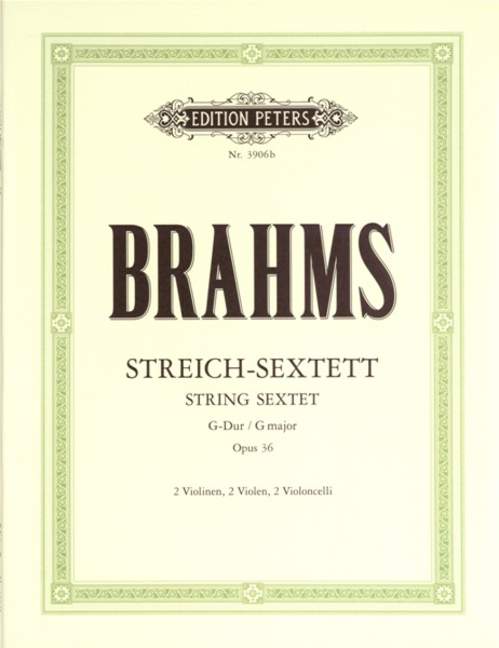 Streichsextett in G, Op.36 (Set of parts)