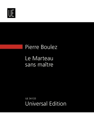 Le marteau sans maitre (Pocket score)