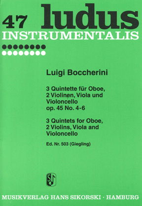 3 Quintette, Op.45/4-6