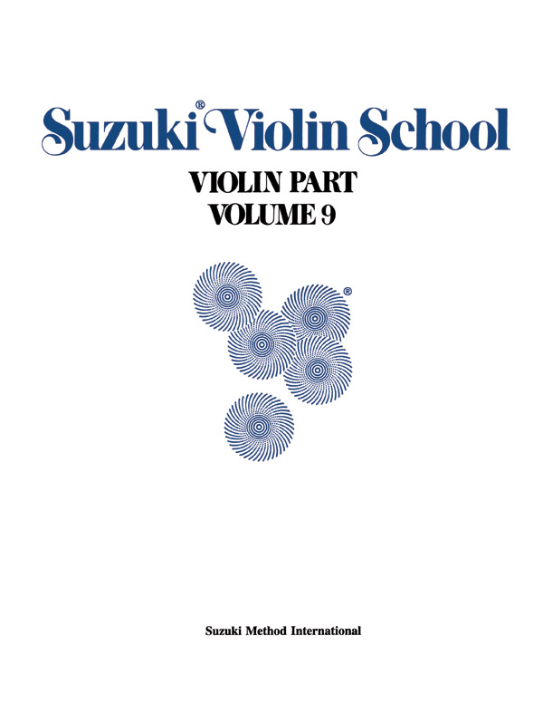 Suzuki Violin School - Vol.9 (Violin part - Orig. edition)