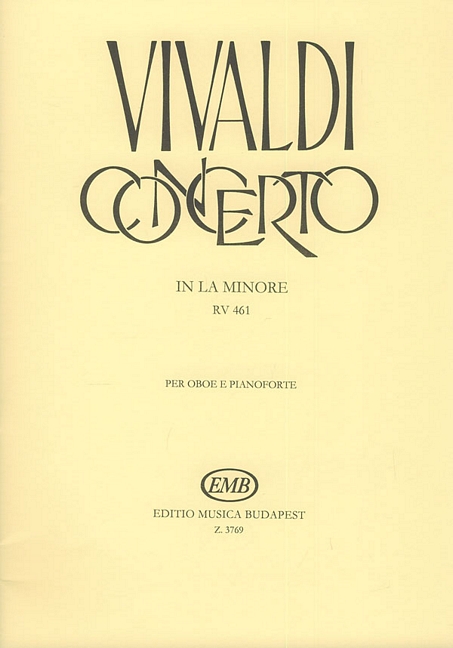 Concerto in la minore, RV.461