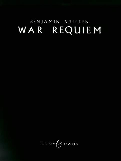 War requiem, Op.66 (Vocal score)