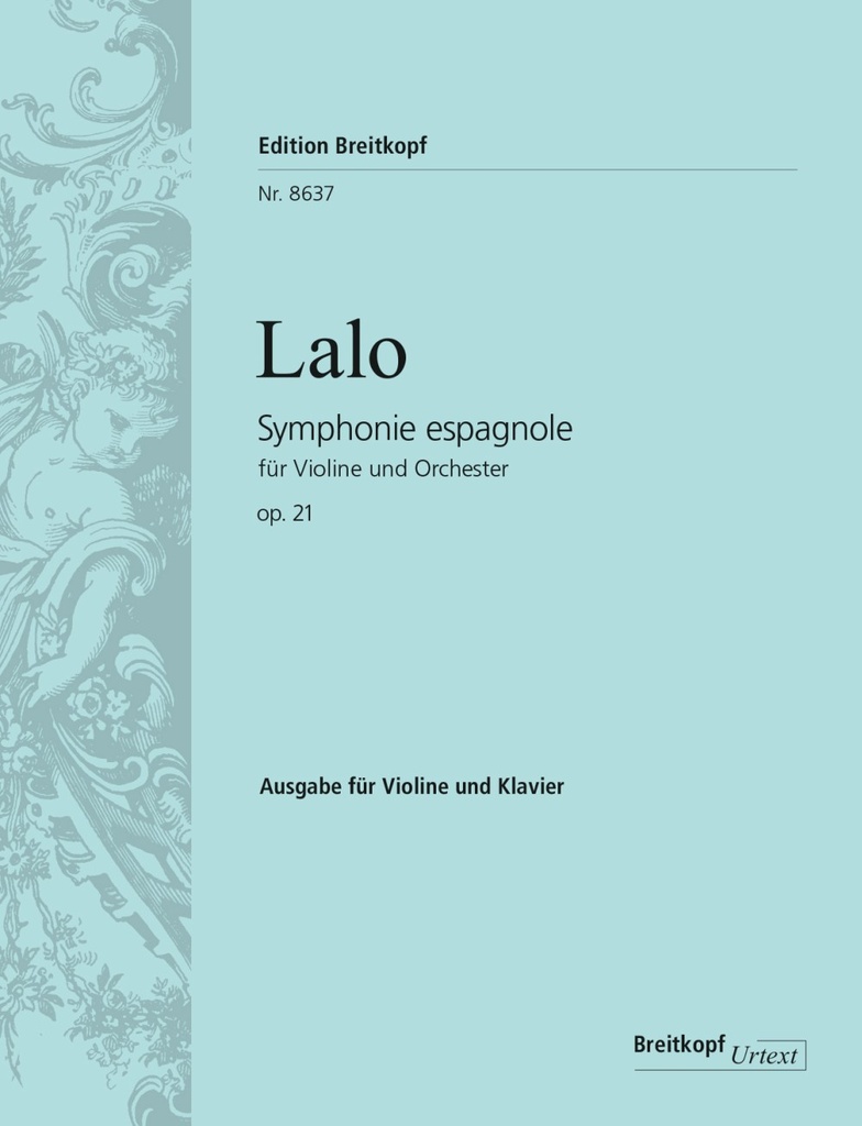 Symphonie espagnole, Op.21 (Piano reduction)