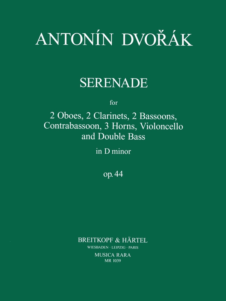 Serenade in D minor, Op.44 (Set of parts)