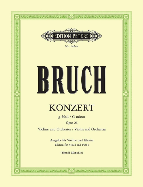 Konzert g-moll, Op.26