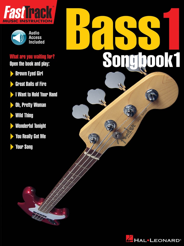 Fasttrack Bass Songbook – Vol.1 (Level 1)