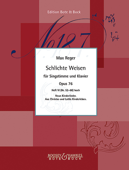 Schlichte Weisen, Op.76 - Heft 6 (High voice)